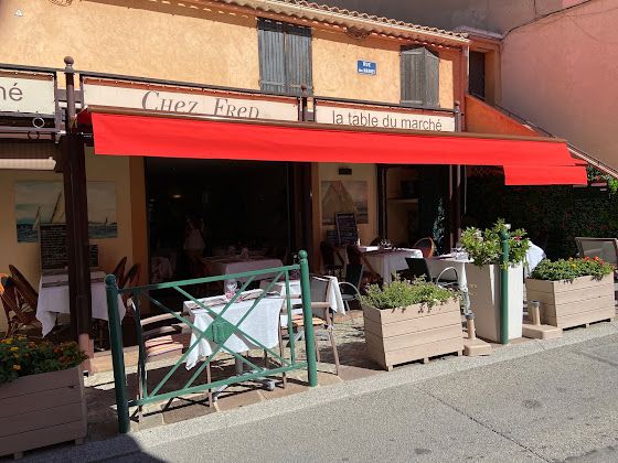 La table du marche chez fred